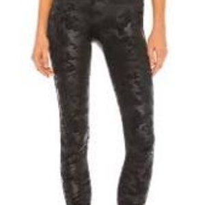 SPANX Faux Leather Camo Leggings - NWT